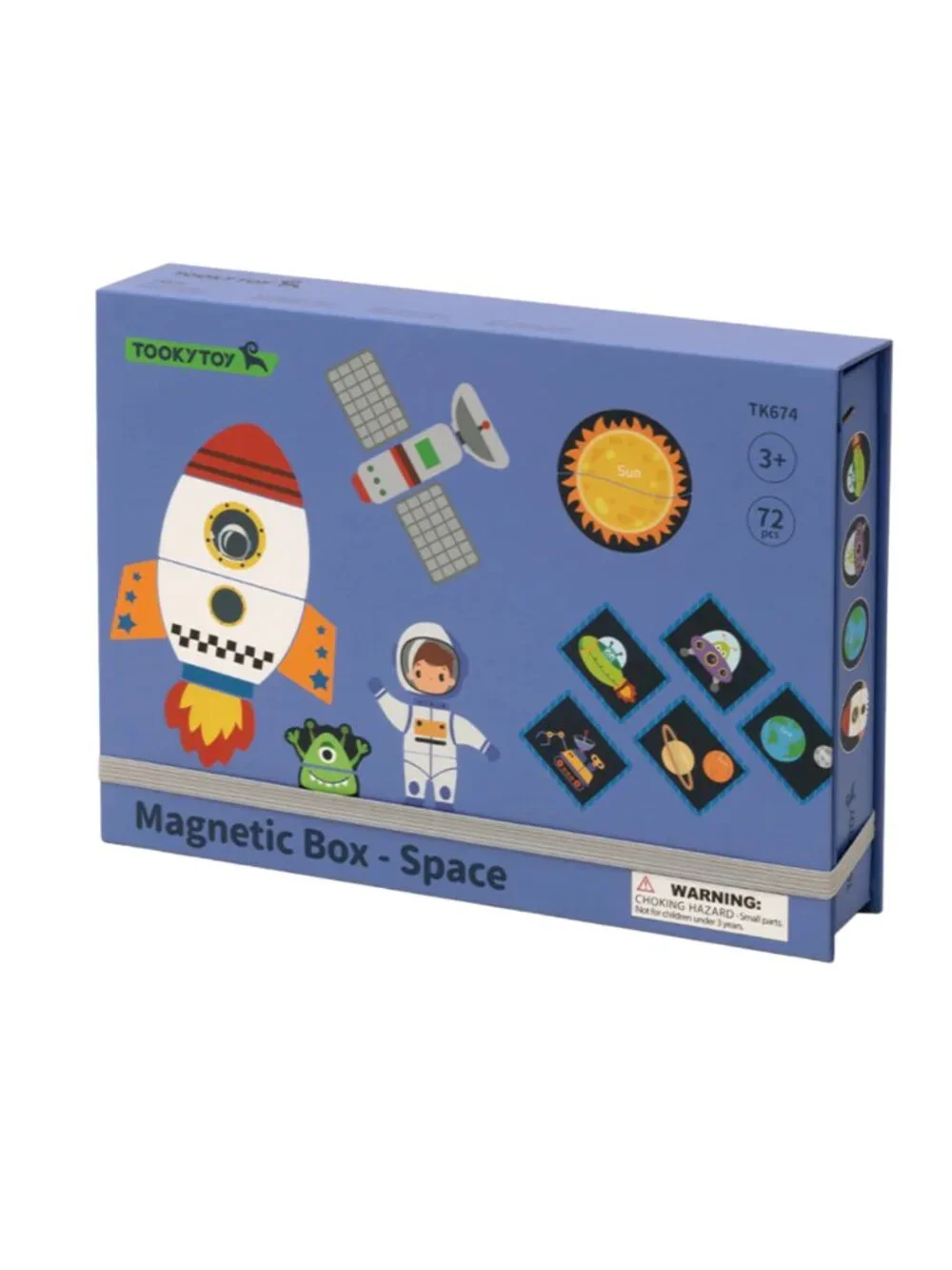 NEW Montessori Magnetic Space Puzzle STEM Travel Toy Kids Learning Game
